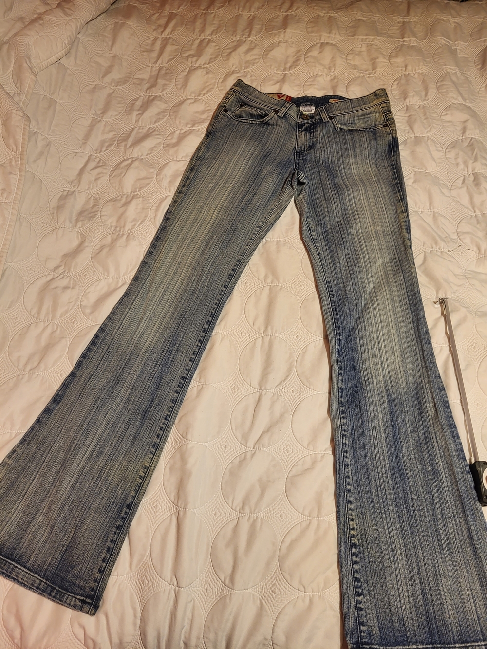 Guess Women's Flared Jeans - Light Blue